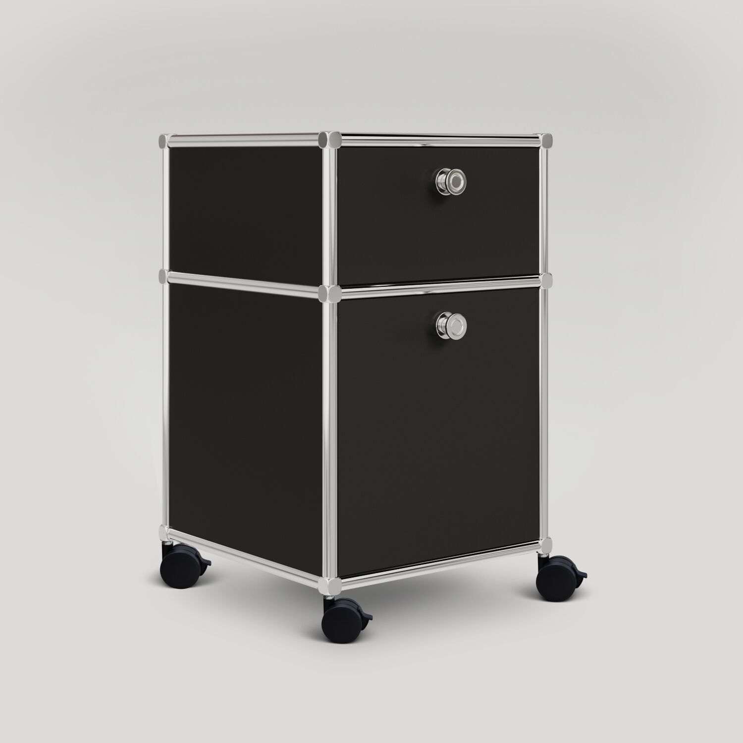 Rollcontainer mit 2 Schubladen