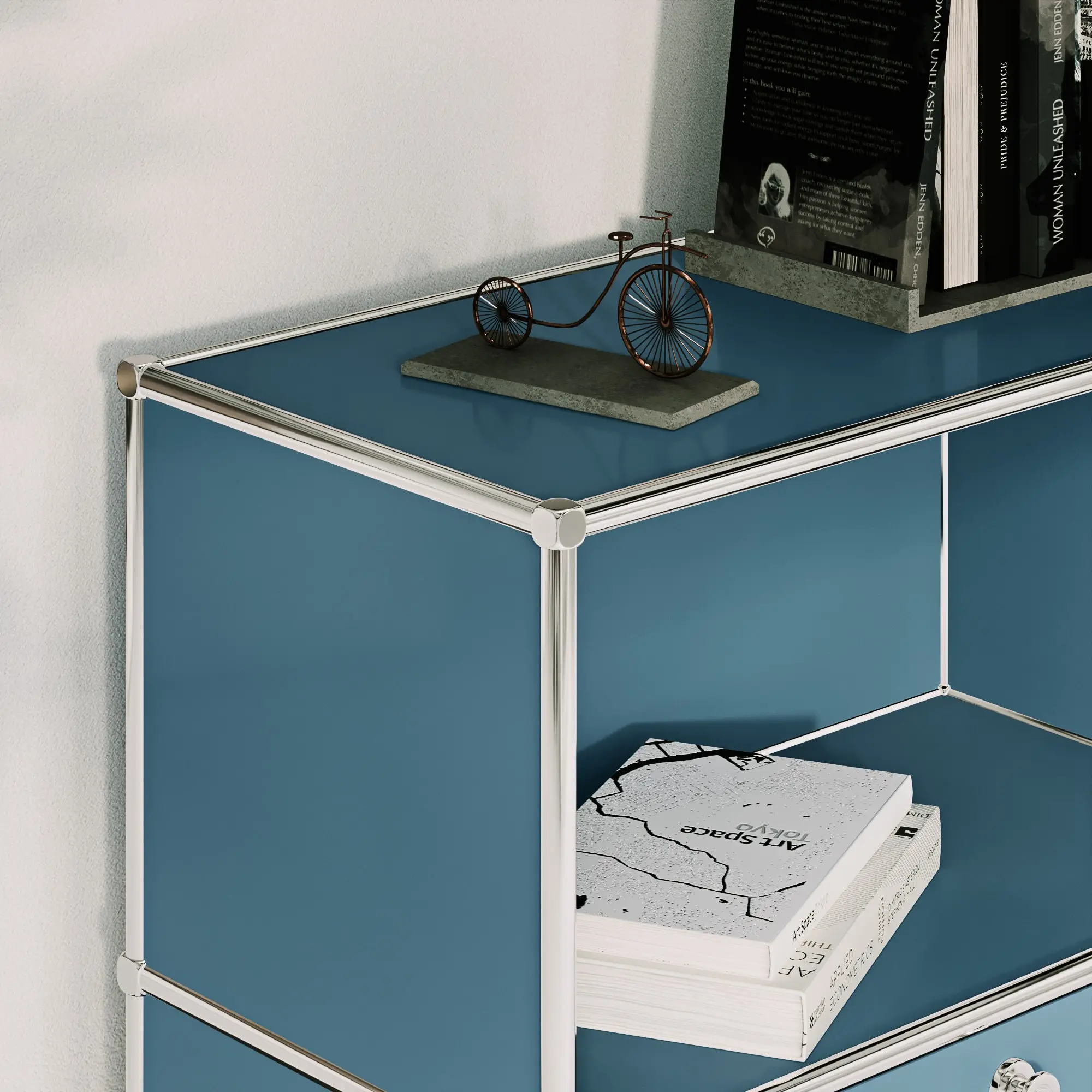 Sideboard in Petrol mit 2 Klappen - Image 4