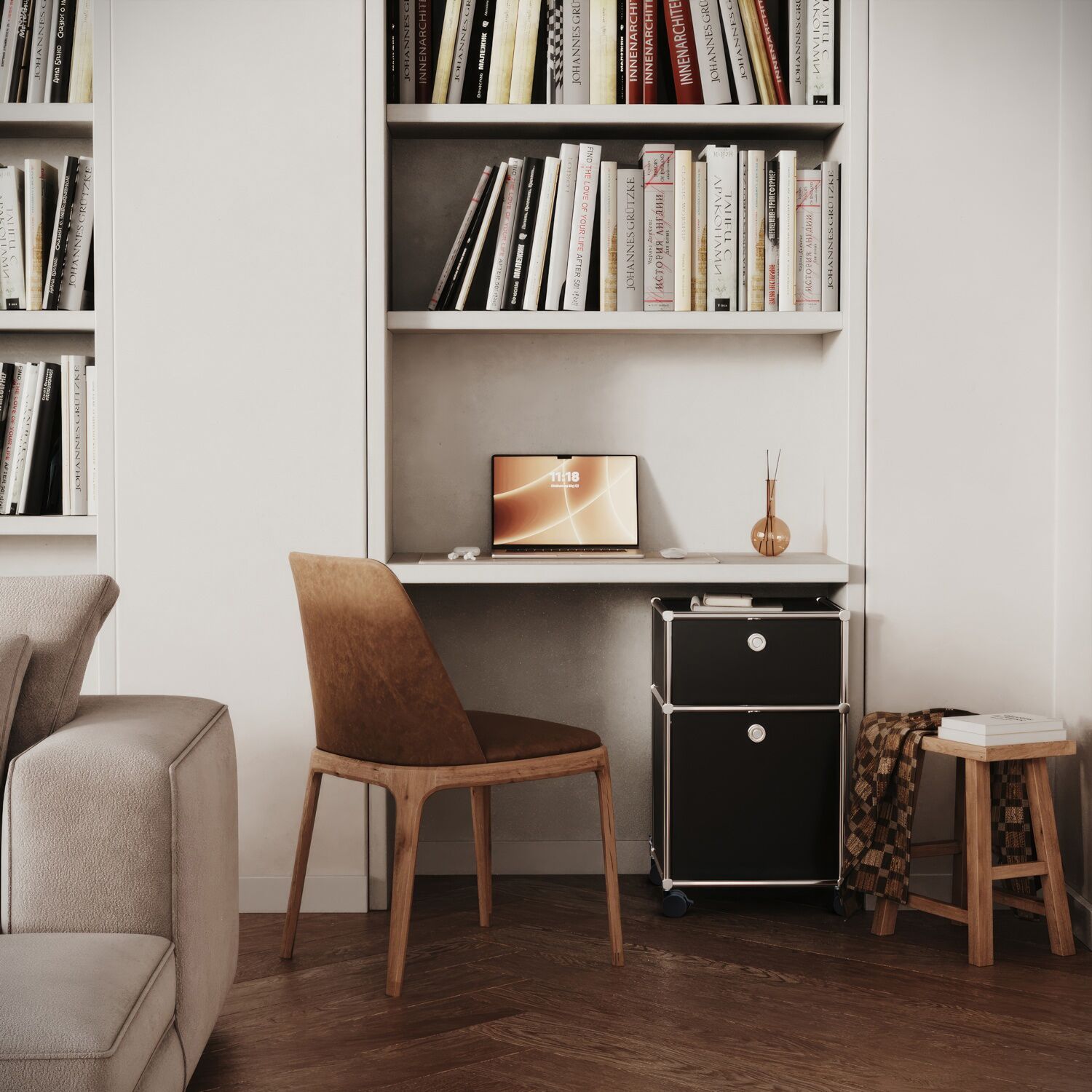 Rollcontainer mit 2 Schubladen - Image 5