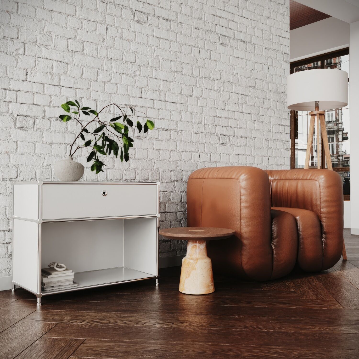 Beistellmöbel mit Schublade - Image 3