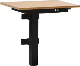 Height adjustable wall table 65cm